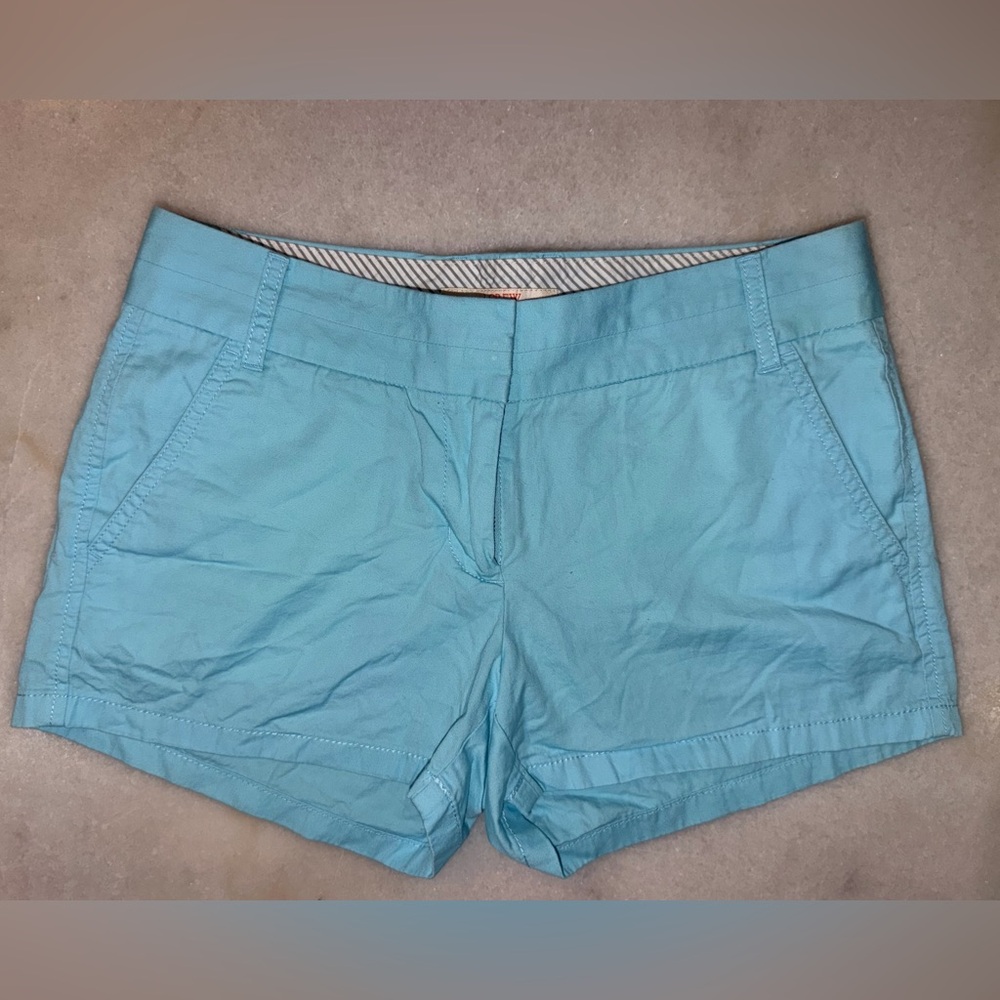 J. Crew Light Blue Women's Chino Shorts - Casual Tailored Fit size 0